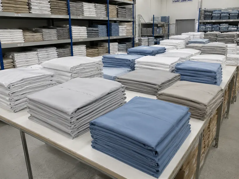 Three Hundred Rooms of Pressed White Linen